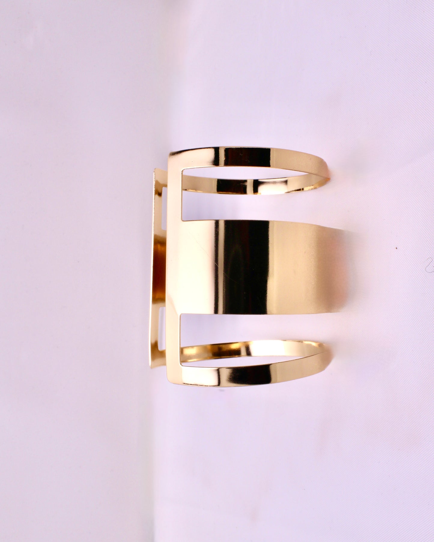 frican wide cuff open bangle for women
