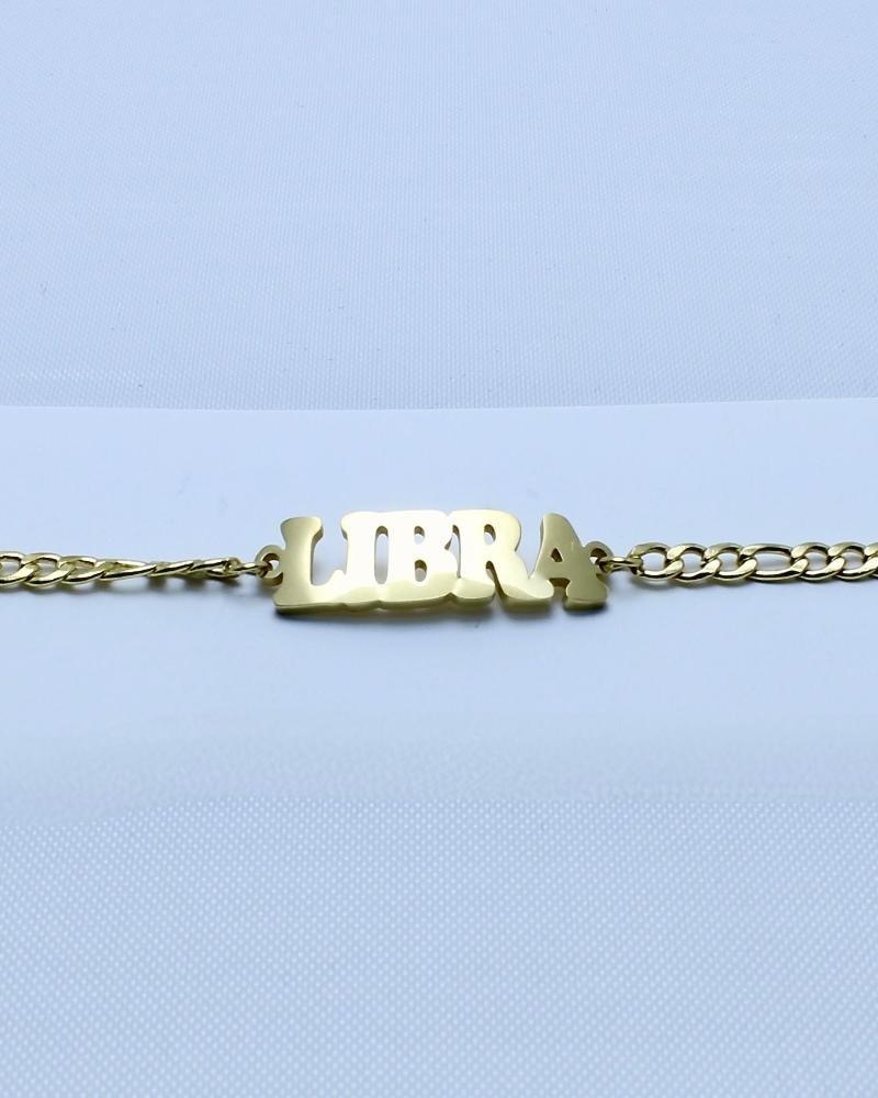 11 Stainless Steel Curb Zodiac Names Chains | Patterson Jewelry