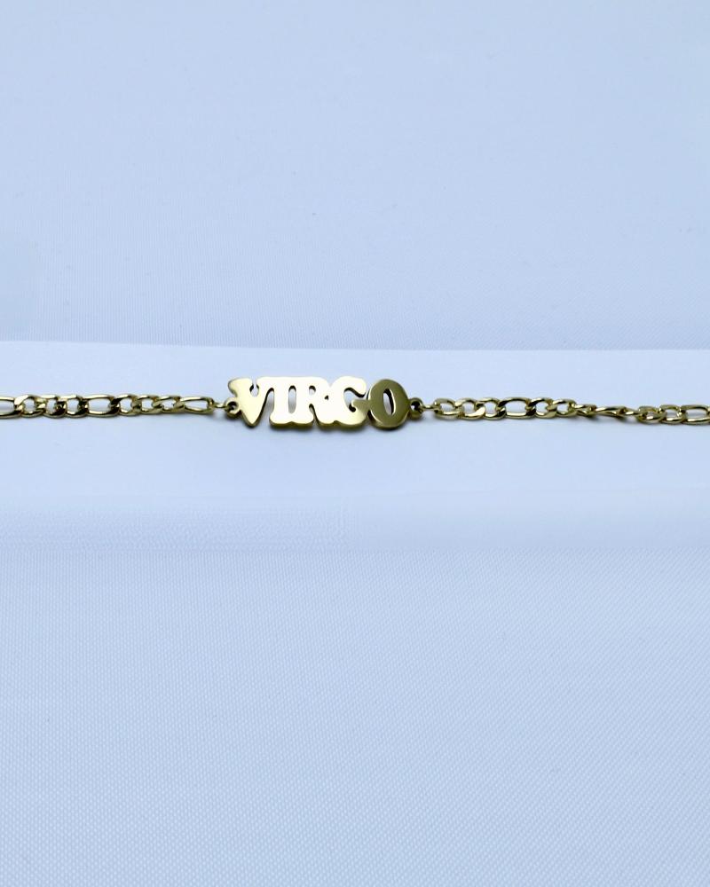 11 Stainless Steel Curb Zodiac Names Chains | Patterson Jewelry