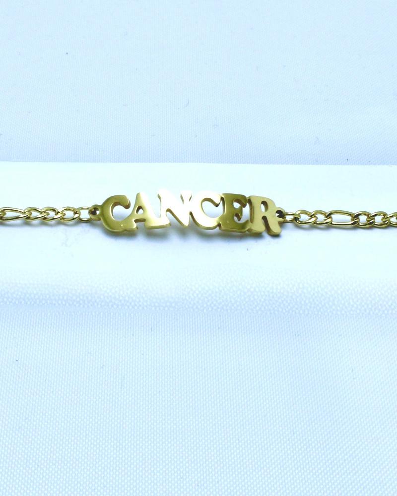 11 Stainless Steel Curb Zodiac Names Chains | Patterson Jewelry